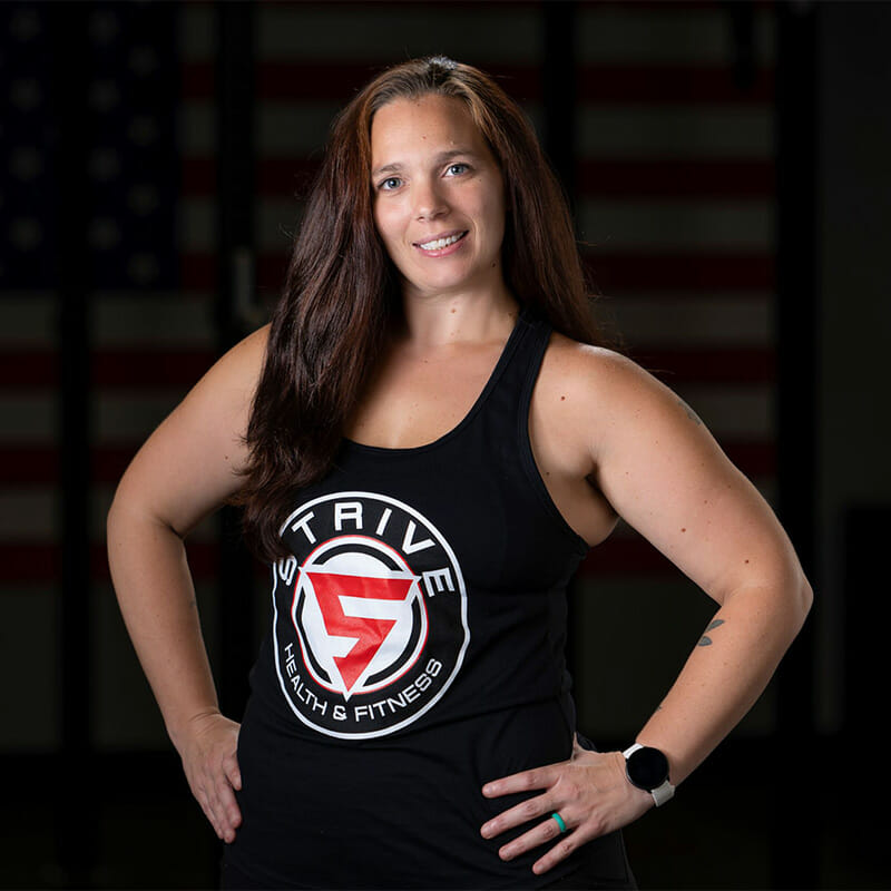 Kelly Tustian coach at Strive Health and Fitness